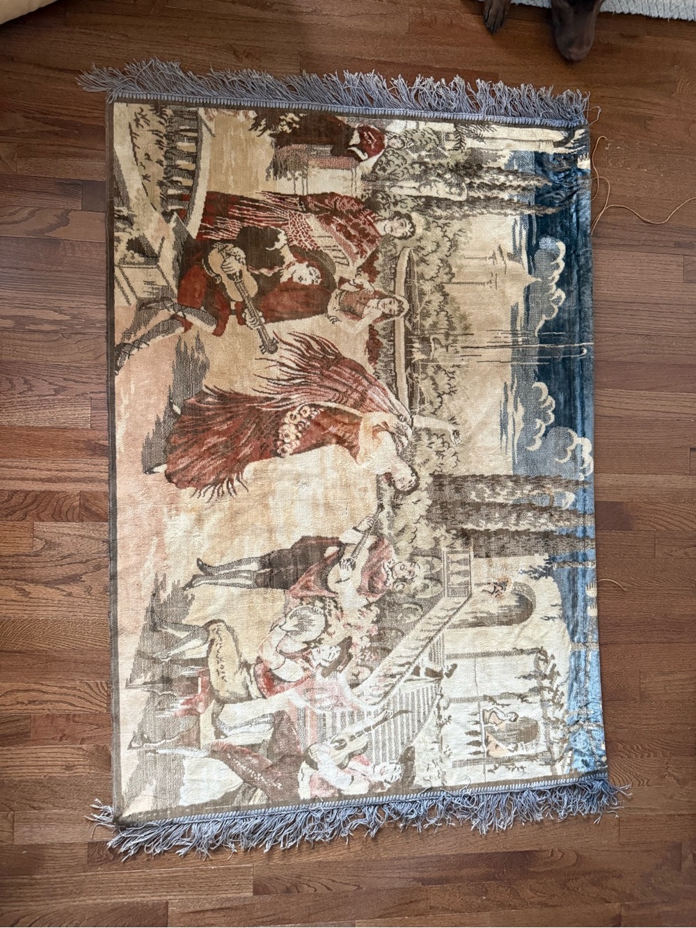 Vintage tapestry wall hanging